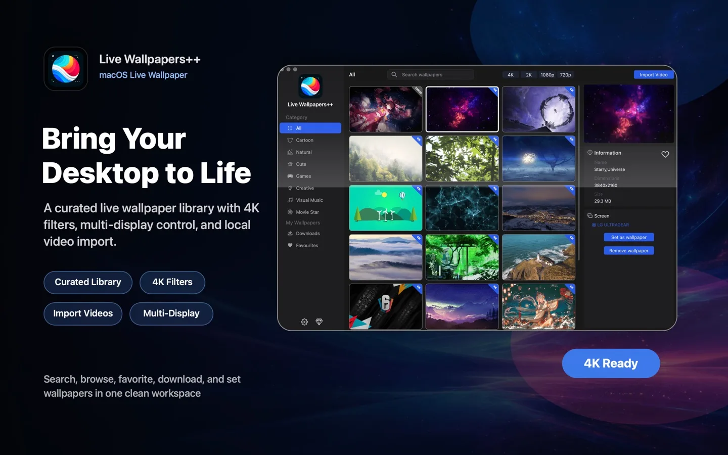 Live Wallpapers++ library